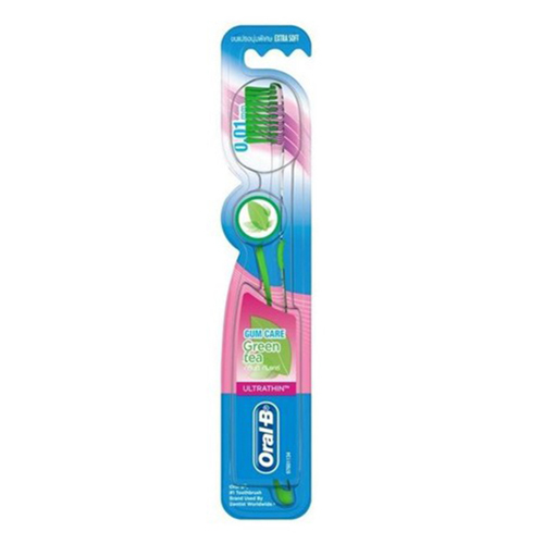I1 Oral B Ultrathin Extra Soft Green Tea Toothbrush 1x16x6