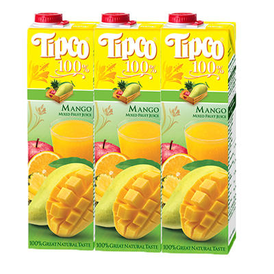 Tipco Mango Mixed Fruit Juice 1000ml 1x3